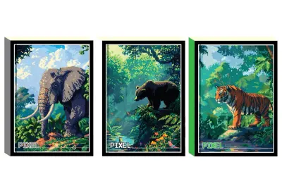 LİLAMOR PIXEL DEFTER 11,5X16 160 SYF.48'Lİ (6 ASS.) LLM-DF1116-PX01