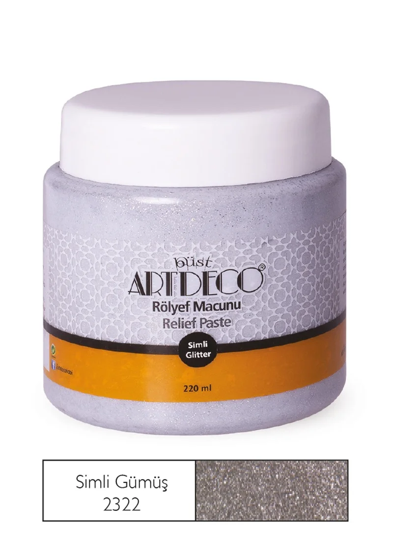 ARTDECO RÖLYEF MACUNU SİMLİ 220 ML GÜMÜŞ Y-054N 2322