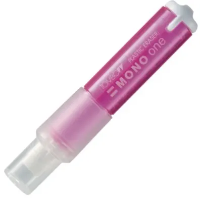 TOMBOW SİLGİ MONO ONE ÇEVİRMELİ TÜP PEMBE T-EH-SSM NP80