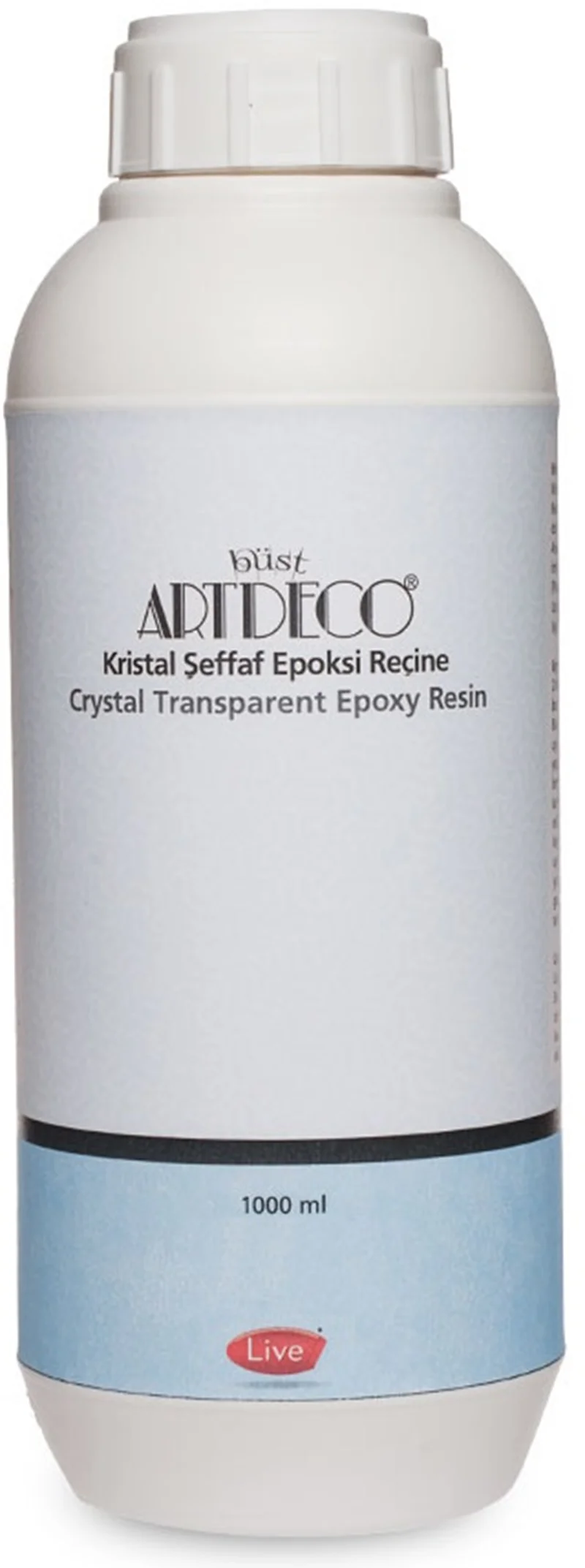 ARTDECO EPOKSİ REÇİNE KRİSTAL ŞEFFAF 1000 ML Y-054M-01
