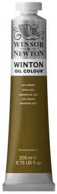W&amp;N YAĞLI BOYA WINTON 200 ML AZO BROWN 389 WN-1437389