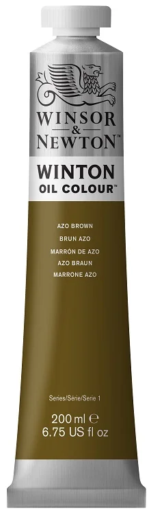 W&amp;N YAĞLI BOYA WINTON 200 ML AZO BROWN 389 WN-1437389