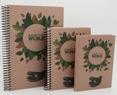 DİLMAN DEFTER KRAFT SPİRALLİ SERT KAPAK 16x22 120 YP ÇİZGİLİ 2153