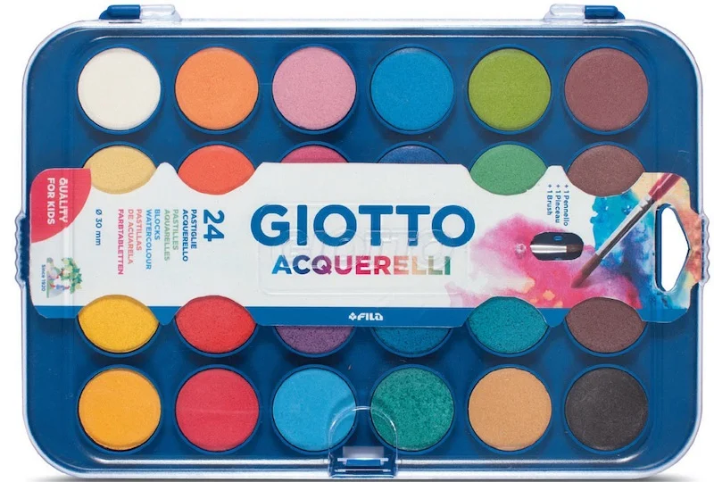 GIOTTO SULU BOYA 30 MM 24 LÜ 352400