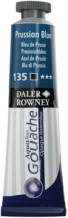 DALER ROWNEY GUAJ BOYA AQUAFINE 15 ML PRUSSIAN BLUE 136015135