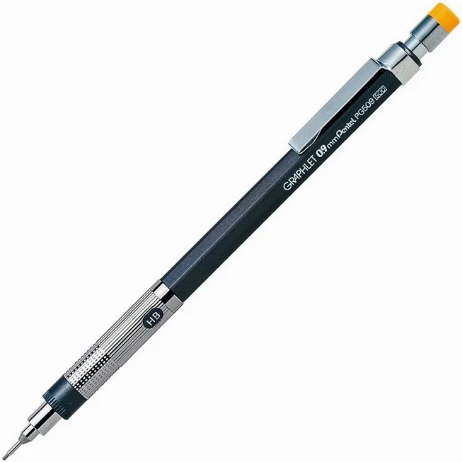 PENTEL VERSATİL KALEM TEKNİK ÇİZİM GRAPHLET PG509 0.9 Y PG509-GD