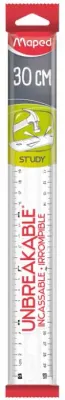 MAPED CETVEL KIRILMAZ STUDY 30 CM ŞEFFAF 245620