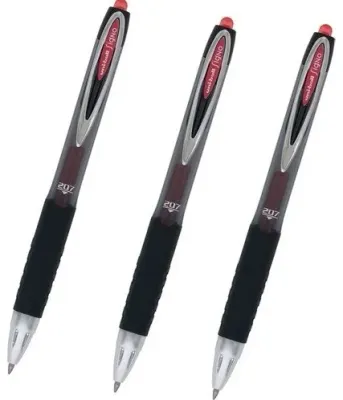 UNİ JEL KALEM SIGNO UMN-207 0.7 KIRMIZI 3 LÜ