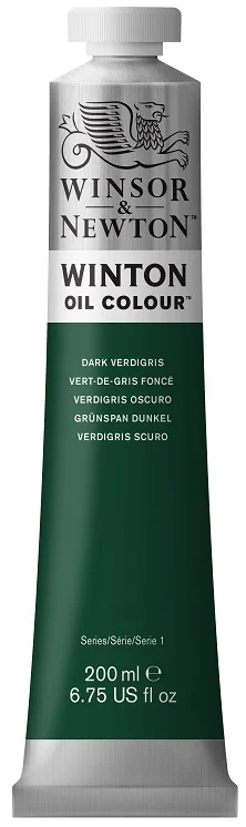 W&amp;N YAĞLI BOYA WINTON 200 ML DARK VERDIGRIS 405 WN-1437405