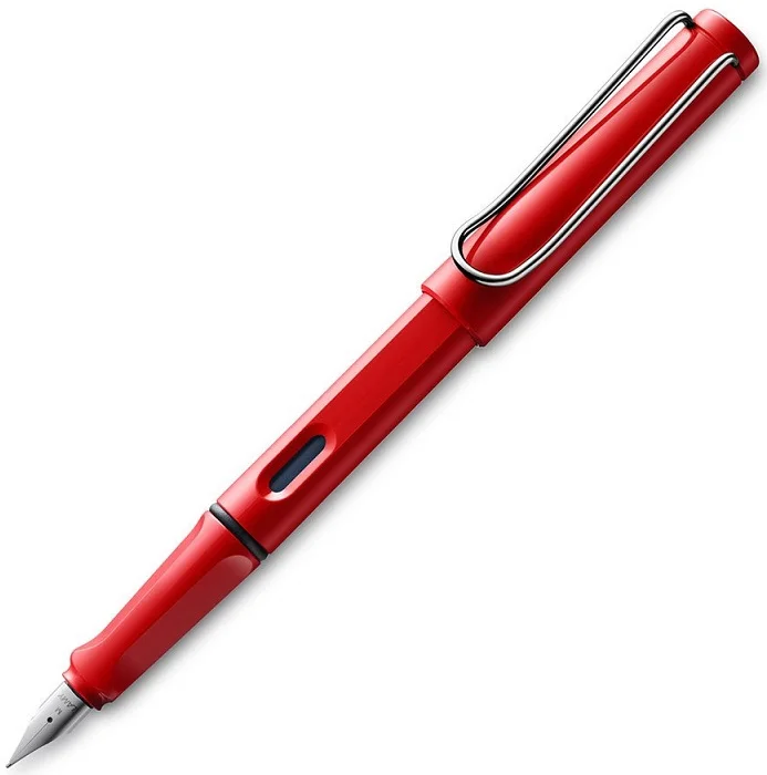 LAMY DOLMA KALEM SAFARI METAL KLİPS KIRMIZI M UÇ 16-M