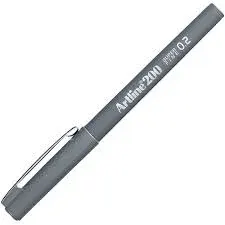ARTLINE KEÇE UÇLU YAZI KALEMİ SUPER FINE 220N 0.2 GRİ A-EK-220N GREY