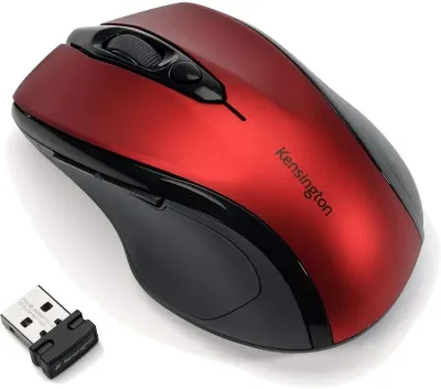 KENSINGTON MOUSE KABLOSUZ PRO FIT ORTA BOY RUBY KIRMIZI K72422WW