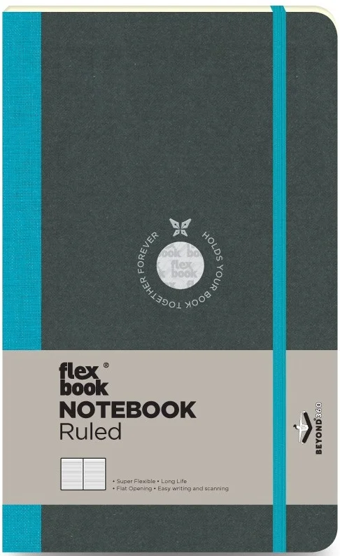 FLEX BOOK DEFTER 13x21 TURKUAZ ŞERİT FB 62