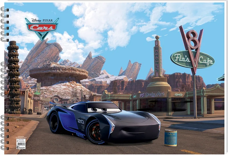 KESKİN RESİM DEFTERİ CARS 35X50 15YP. 300315-33