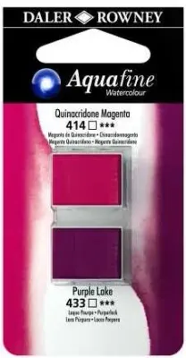 DALER ROWNEY SULU BOYA TABLET H/P SET 07 131017007 QUINACRIDONE MAGENTA/PURPLE