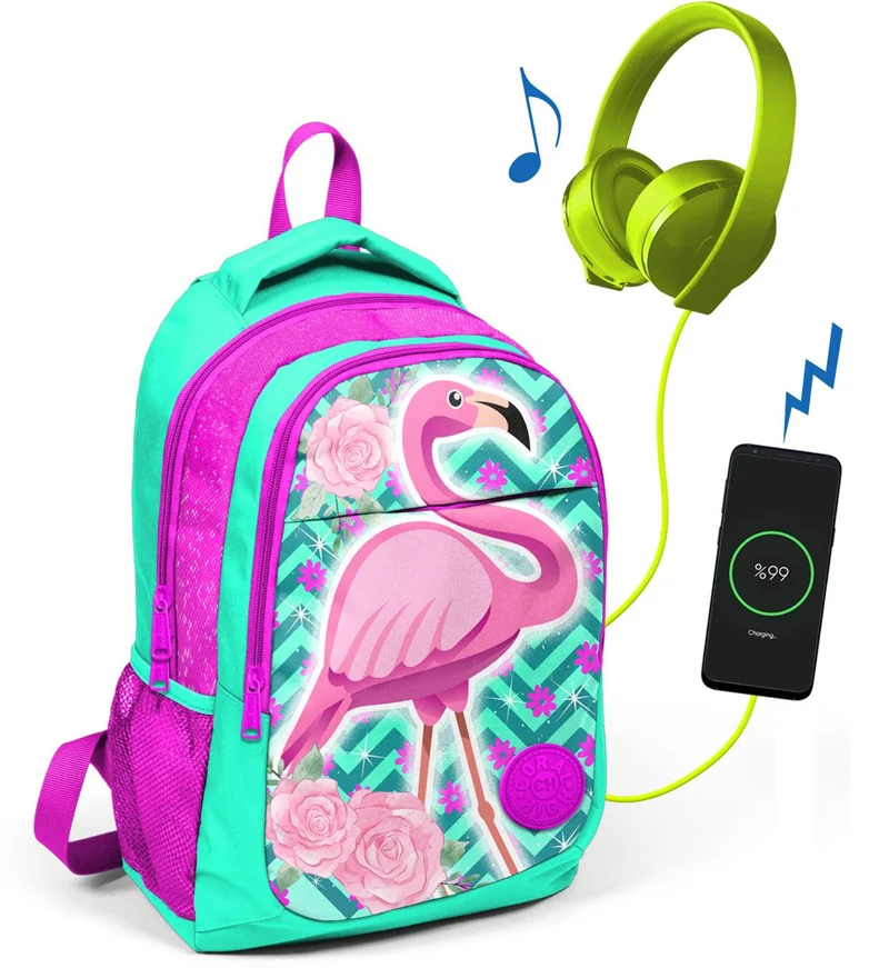YAYGAN ÇANTA SIRT CORAL HIGH USB+AUX SOKETLİ 23411