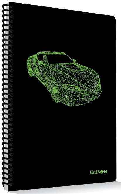 ÇINAR DEFTER A4 FREESTYLE SPİRALLİ PP KAPAK 72 YP. KARELİ 72308