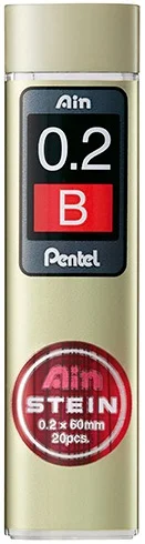 PENTEL MİN HI-POLYMER STEIN 0.2 B 20 Lİ TÜP Y C272W-B