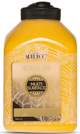 ARTDECO AKRİLİK BOYA GOLD MULTI-SURFACE 500 ML TAKSİ SARISI Y-G70L-208