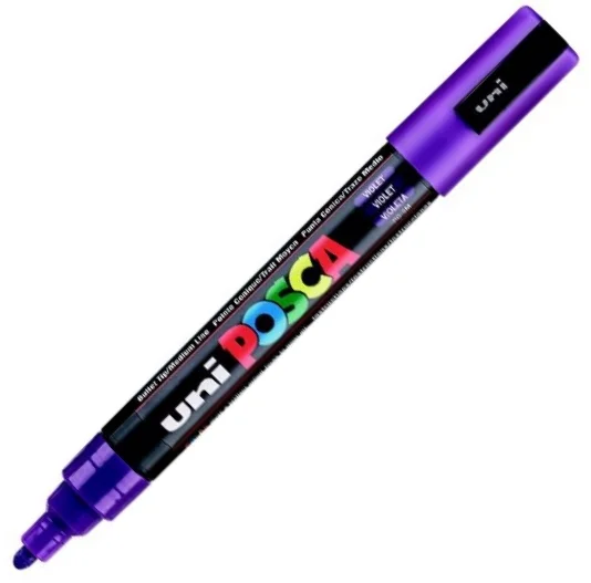 UNİ POSTER MARKÖRÜ POSCA PC-5M 1.8-2.5 MOR