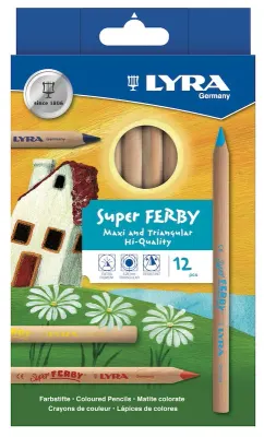 LYRA KURU BOYA SUPER FERBY NATURE NATURE 12 LI L3711120