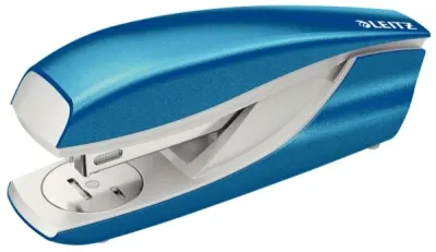 LEITZ ZIMBA MAKİNESİ WOW 24/6 L-5502 METALİK MAVİ