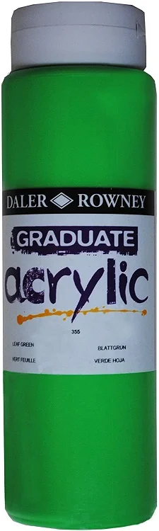 DALER ROWNEY AKRİLİK BOYA GRADUATE SERİSİ 500 ML LEAF GREEN 123500355