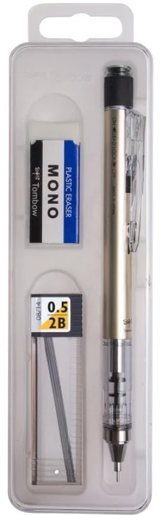 TOMBOW VERSATİL KALEM MONO GRAPH OKUL SETİ 0.5 ALTIN KUTULU