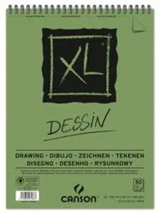 CANSON ÇİZİM BLOĞU XL DESSIN SPİRALLİ A4 160 GR 50 SF 400039088