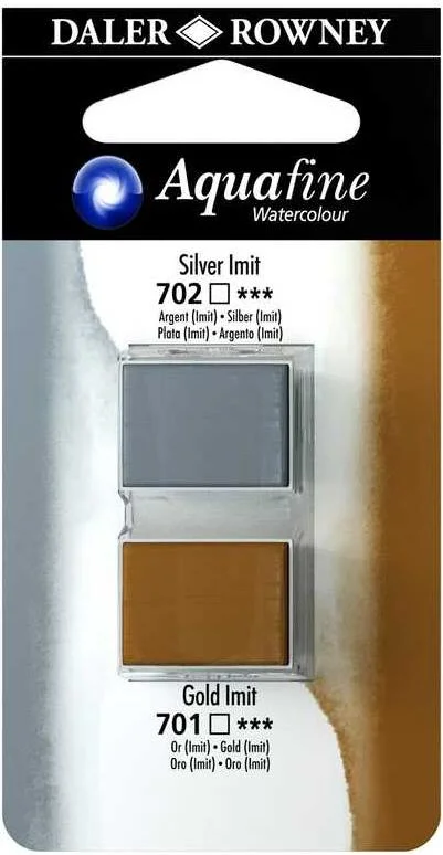 DALER ROWNEY SULU BOYA TABLET H/P SET 24 131017024 SILVER (IMIT)/GOLD (IMIT)