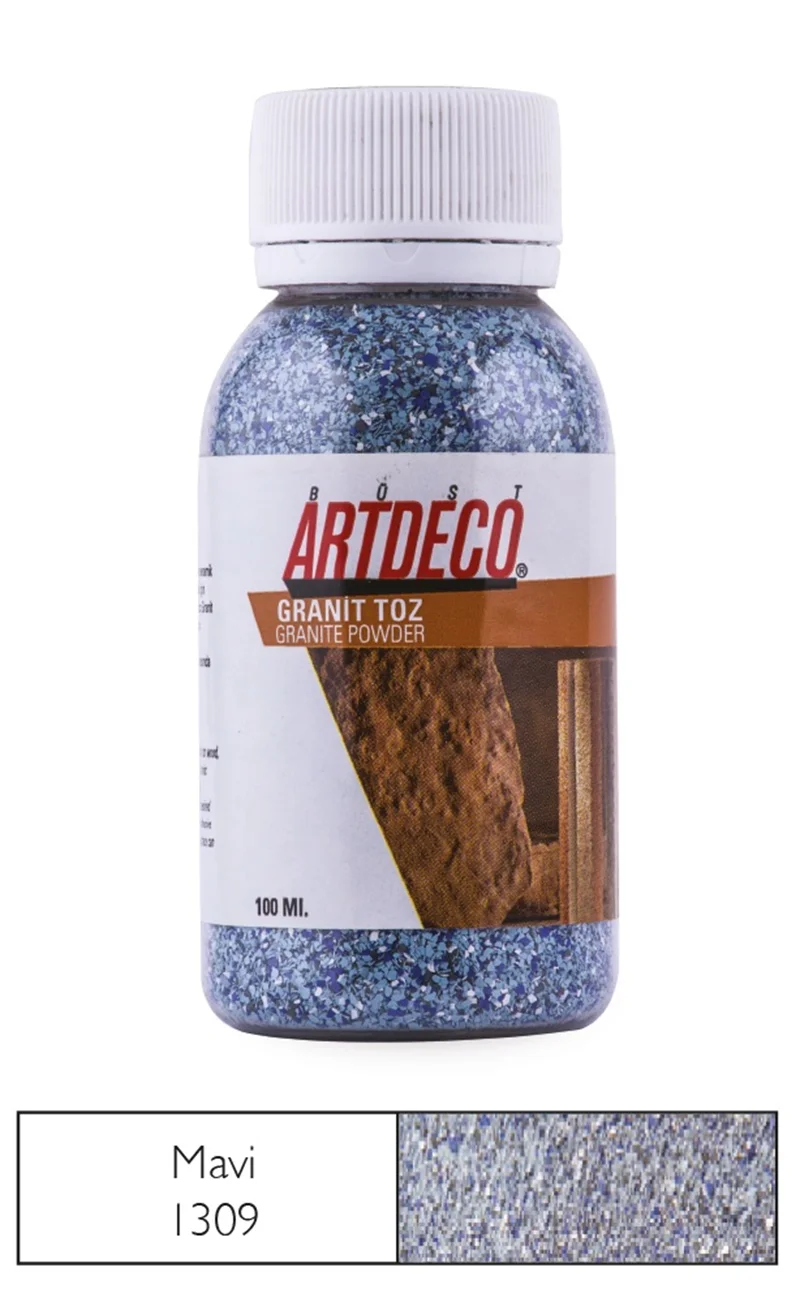 ARTDECO GRANİT TOZ 100 ML MAVİ Y-029D-1309