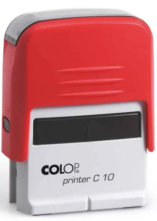 COLOP KAŞE COMPACT C10 KIRMIZI GÖVDE+KEÇE 15314050