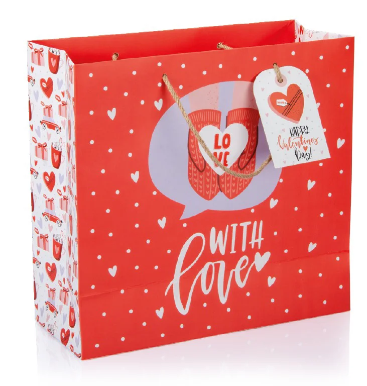 GIPTA KARTON ÇANTA B5 VALENTINES DAY CARITAS BG971