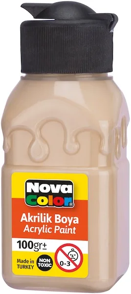 NOVA COLOR AKRİLİK BOYA 100 GR AÇIK TEN NC-2031