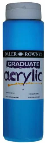 DALER ROWNEY AKRİLİK BOYA GRADUATE SERİSİ 500 ML COERULEUM HUE 123500130