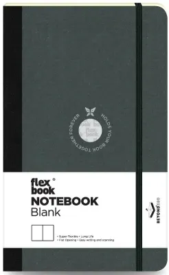 FLEX BOOK DEFTER 13x21 SİYAH 192SF.DÜZ FB 04