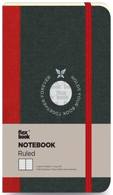 FLEX BOOK DEFTER 9x14 KIRMIZI 192SF.ÇİZGİLİ FB 18