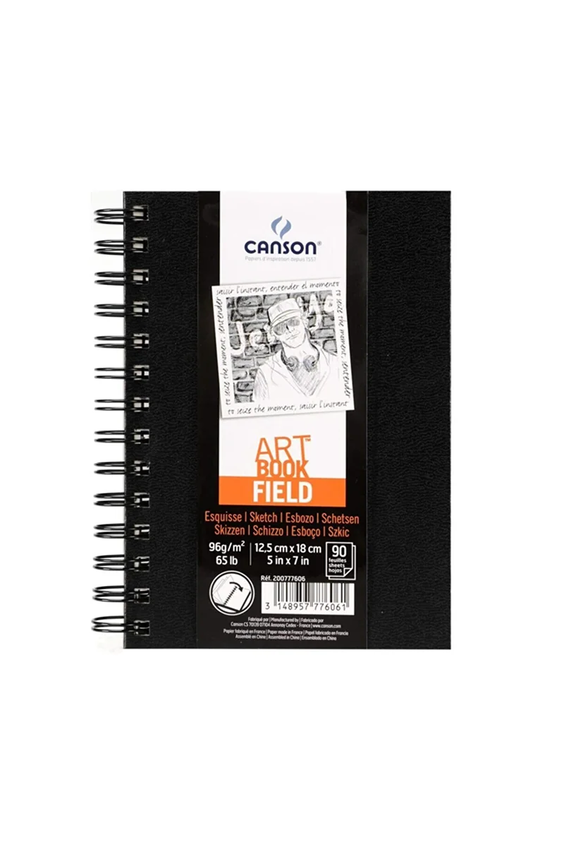 CANSON ÇİZİM BLOĞU ARTBOOK FIELD 12.5x18 96 GR 90 SF 200777606
