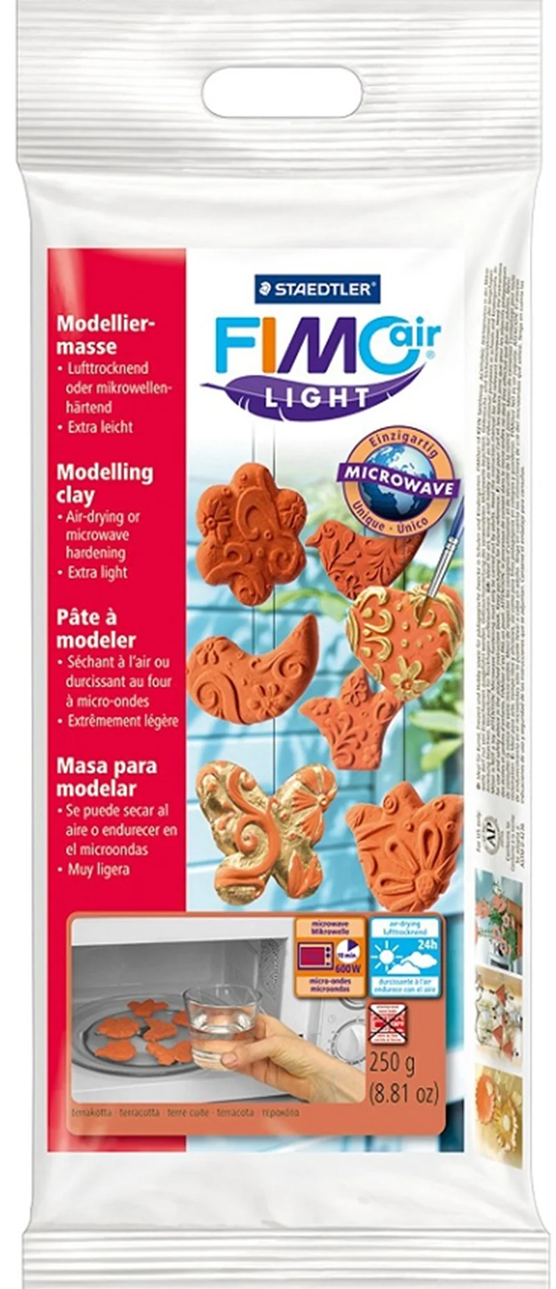 FIMO AIR LIGHT MODELLEME KİLİ 250 GR BEYAZ 8131-0 02