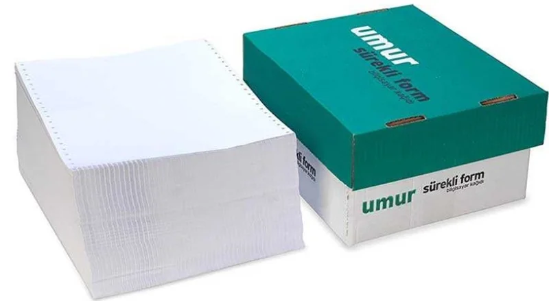UMUR SÜREKLİ FORM 11x24 CM BEYAZ 2 NÜSHA 1000 Lİ 30000019