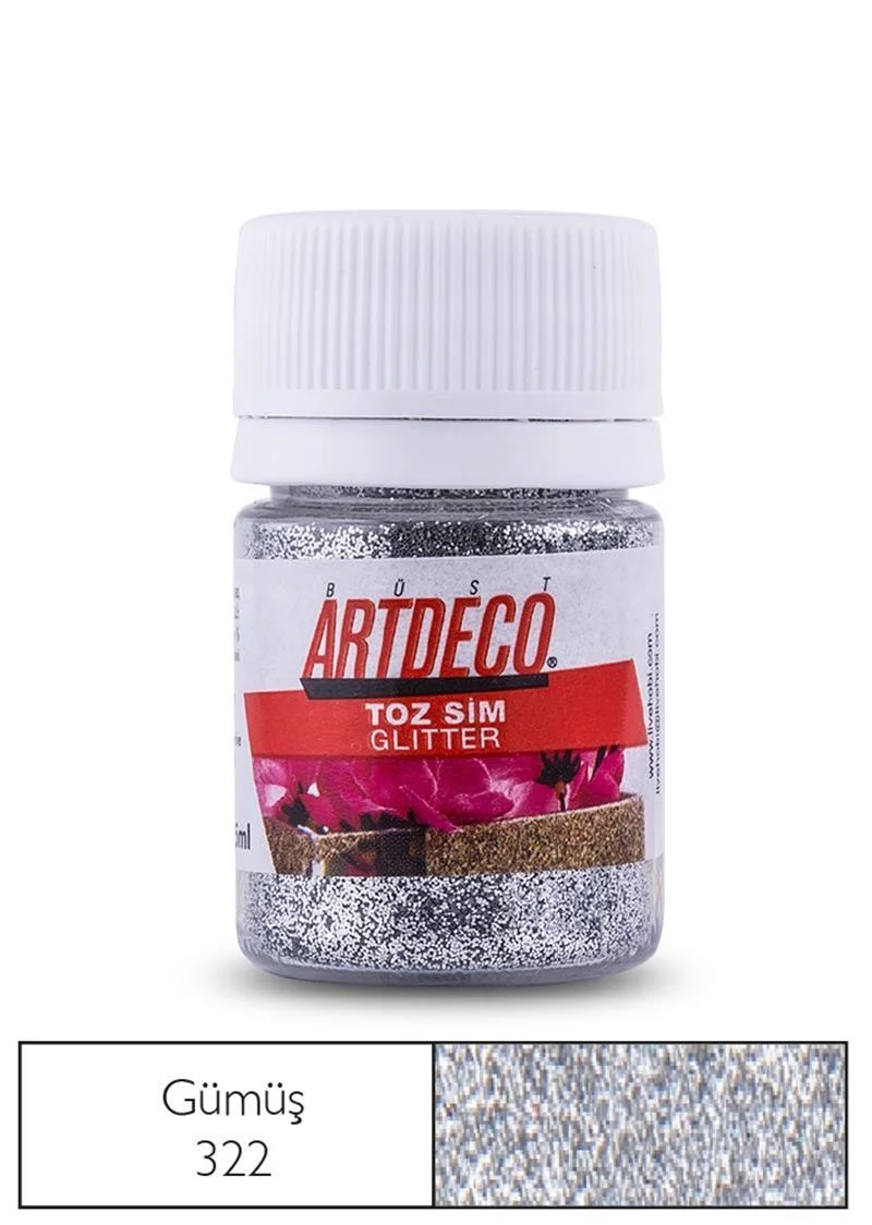 ARTDECO TOZ SİM 25 ML GÜMÜŞ Y-012A-322