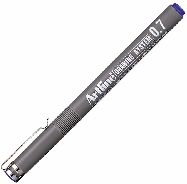 ARTLINE ÇİZİM KALEMİ DRAWING SYSTEM 237 0.7 MAVİ A-EK-237 BLUE