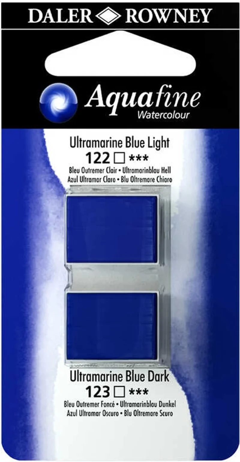 DALER ROWNEY SULU BOYA TABLET H/P SET 11 131017011 ULTRAMARINE BLUE LIGHT/ULTRAMARINE BLUE