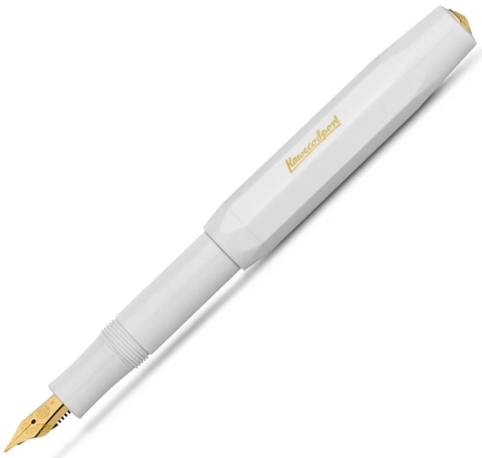 KAWECO DOLMA KALEM KLASİK SPORT BEYAZ F UÇ 10000006
