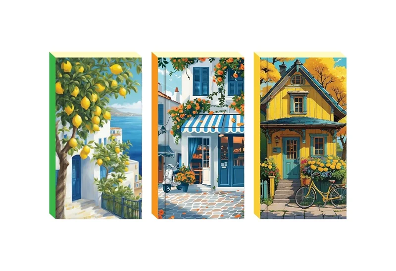 LİLAMOR BAHÇE DEFTER 7,5X14 96 SYF.60'LI (6 ASS.) LLM-DF0714-BH01
