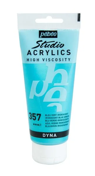 PEBEO AKRİLİK BOYA STUDIO 100 ML 832*357 IRIDESCENT BLUE-GREEN