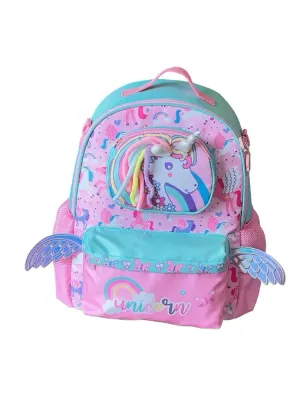 DREAM VEST UNICORN PEMBE TURKUAZ OKUL ÇANTASI VST-CN0004