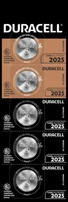 DURACELL PİL DÜĞME 3V 5 Lİ 2025