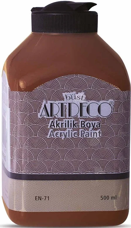 ARTDECO AKRİLİK BOYA 500 ML KAKAO Y-070L-3045