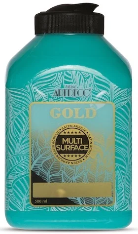 ARTDECO AKRİLİK BOYA GOLD MULTI-SURFACE 500 ML SU YEŞİLİ Y-G70L-280